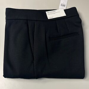 Ann Taylor Black High-Rise Straight Trousers size 4